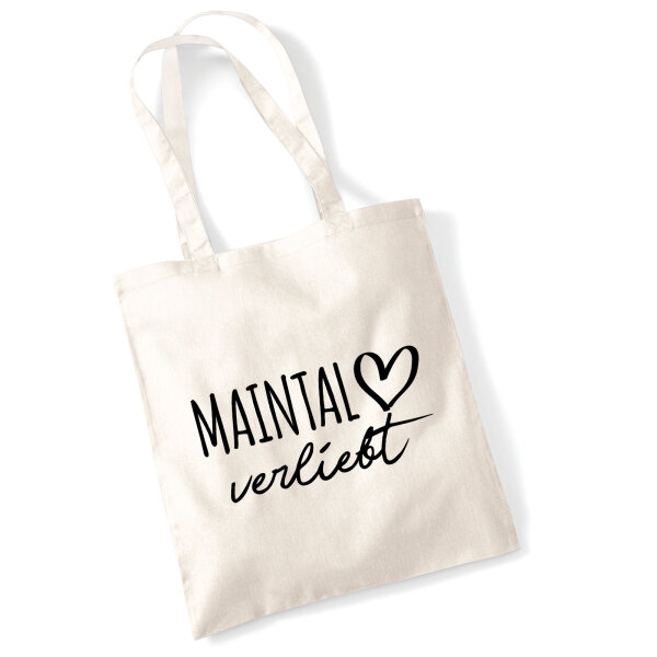 Jutebeutel Maintal verliebt 10 Liter