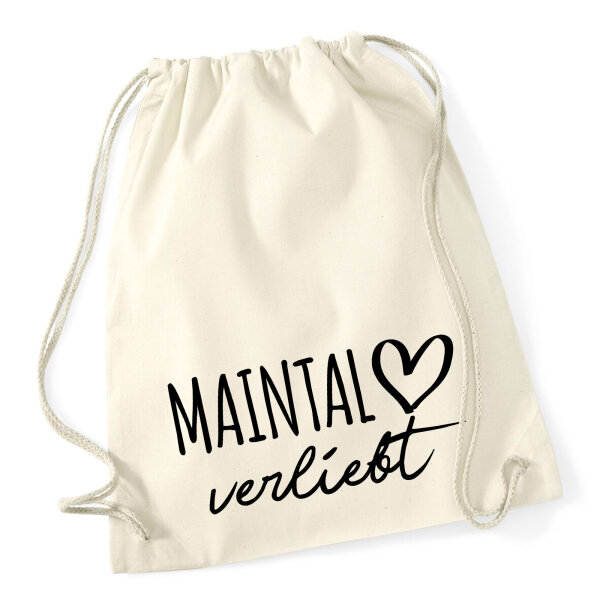 Turnbeutel Maintal verliebt 12 Liter