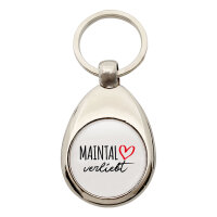 Schlüsselanhänger Maintal verliebt