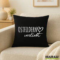 Kissen Ostfildern verliebt 40x40cm