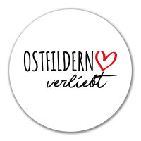 Aufkleber Ostfildern verliebt 10cm Sticker