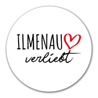 Aufkleber Ilmenau verliebt 10cm Sticker