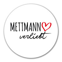 Aufkleber Mettmann verliebt 10cm Sticker