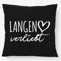 Kissen Langen verliebt 40x40cm