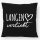 Kissen Langen verliebt 40x40cm