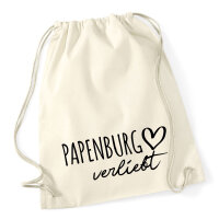 Turnbeutel Papenburg verliebt 12 Liter