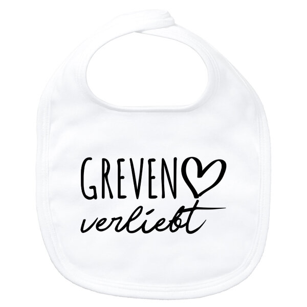 Baby Lätzchen Greven verliebt