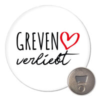 Magnet Greven verliebt 59mm Kühlschrankmagnet...