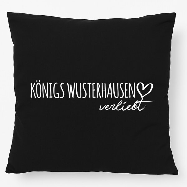 Kissen Königs Wusterhausen verliebt 40x40cm