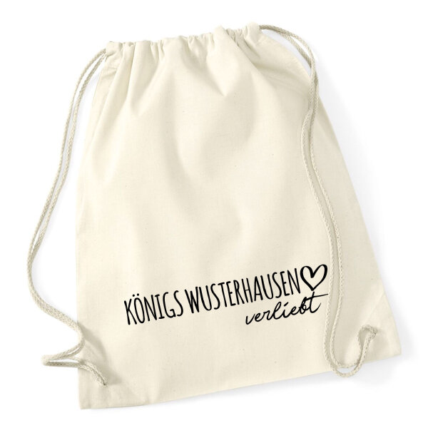 Turnbeutel Königs Wusterhausen verliebt 12 Liter