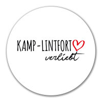 Aufkleber Kamp-Lintfort verliebt 10cm Sticker