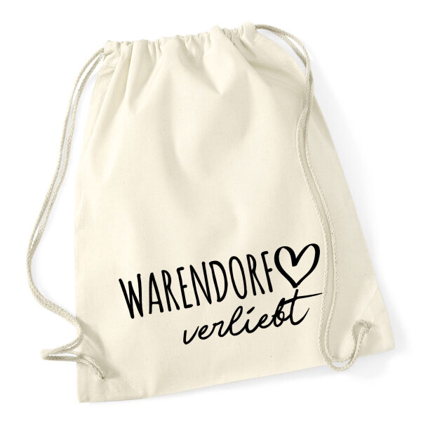 Turnbeutel Warendorf verliebt 12 Liter