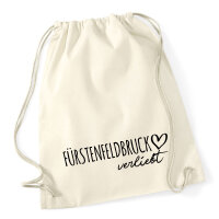 Turnbeutel Fürstenfeldbruck verliebt 12 Liter