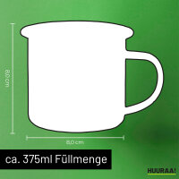 Emaille Tasse Tuttlingen verliebt 300ml Vintage Emaille Becher