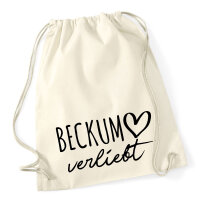Turnbeutel Beckum verliebt 12 Liter