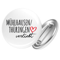 Button Mühlhausen/Thüringen verliebt