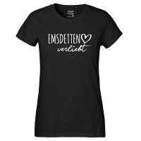 Damen T-Shirt Emsdetten verliebt Größe XS-XXL