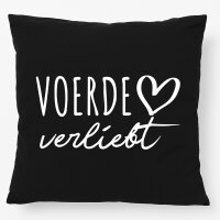 Kissen Voerde (Niederrhein) verliebt 40x40cm