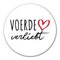 Aufkleber Voerde (Niederrhein) verliebt 10cm Sticker