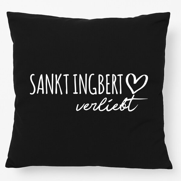 Kissen Sankt Ingbert verliebt 40x40cm