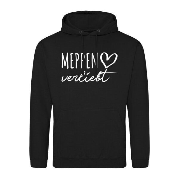 Unisex Hoodie Meppen verliebt Größe S-3XL