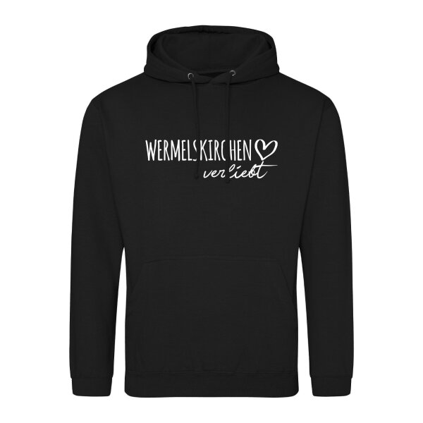 Unisex Hoodie Wermelskirchen verliebt Größe S-3XL
