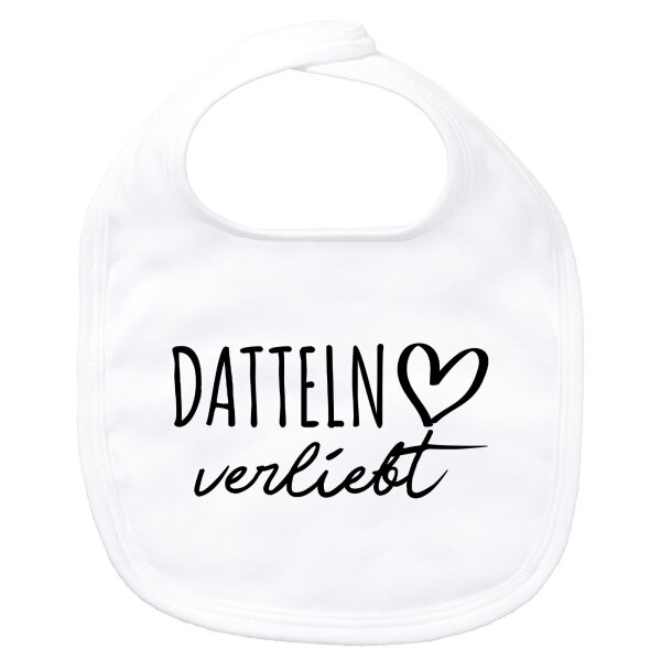 Baby Lätzchen Datteln verliebt