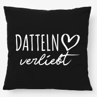 Kissen Datteln verliebt 40x40cm