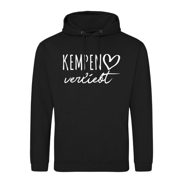 Unisex Hoodie Kempen verliebt Größe S-3XL