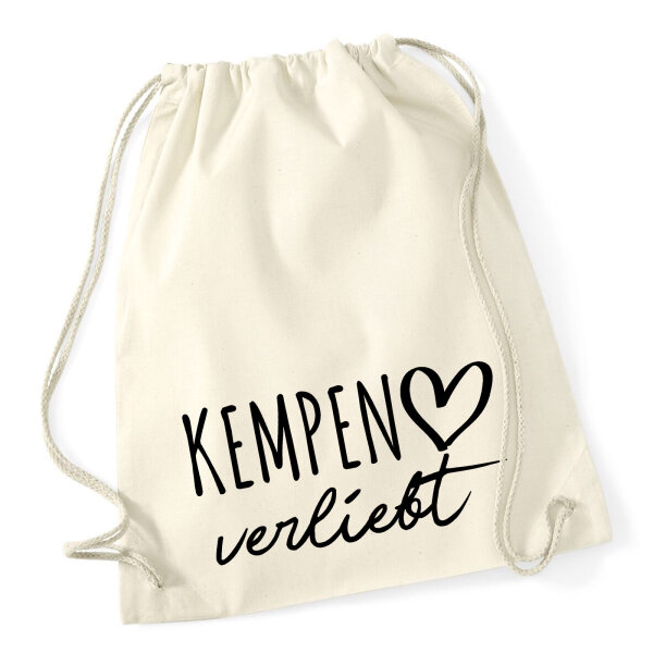 Turnbeutel Kempen verliebt 12 Liter