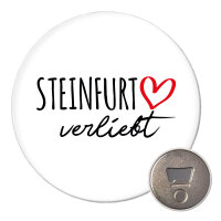 Magnet Steinfurt verliebt 59mm Flaschenöffner