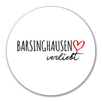 Aufkleber Barsinghausen verliebt 10cm Sticker