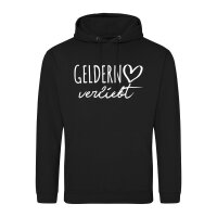 Unisex Hoodie Geldern verliebt Größe S-3XL