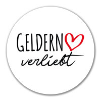 Aufkleber Geldern verliebt 10cm Sticker