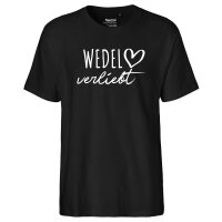 Herren T-Shirt Wedel verliebt Größe S-3XL