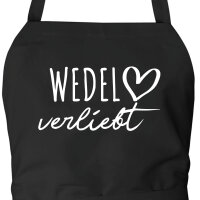 Schürze Wedel verliebt