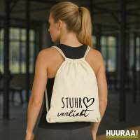 Turnbeutel Stuhr verliebt 12 Liter