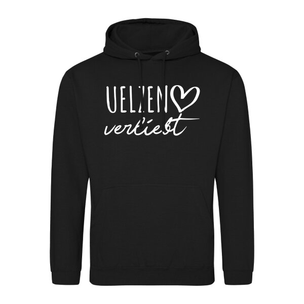 Unisex Hoodie Uelzen verliebt Größe S-3XL