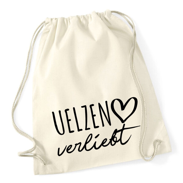 Turnbeutel Uelzen verliebt 12 Liter
