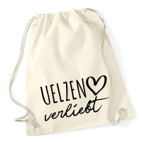 Turnbeutel Uelzen verliebt 12 Liter