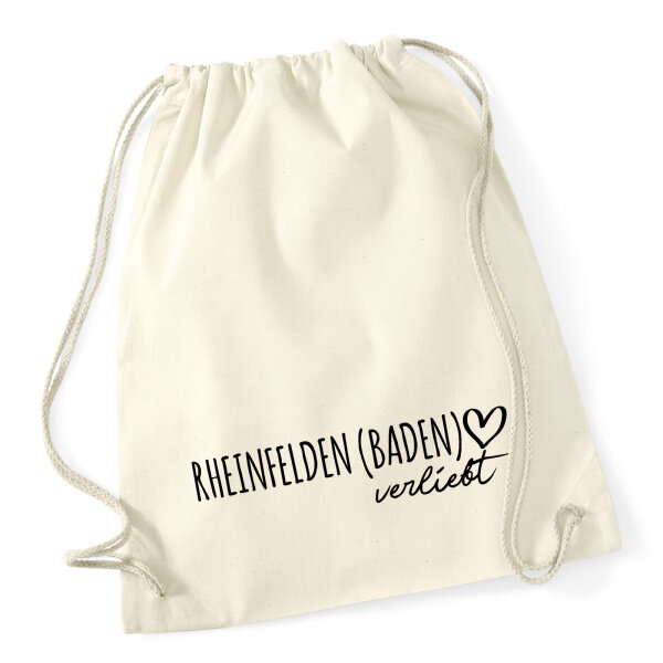 Turnbeutel Rheinfelden Baden verliebt 12 Liter