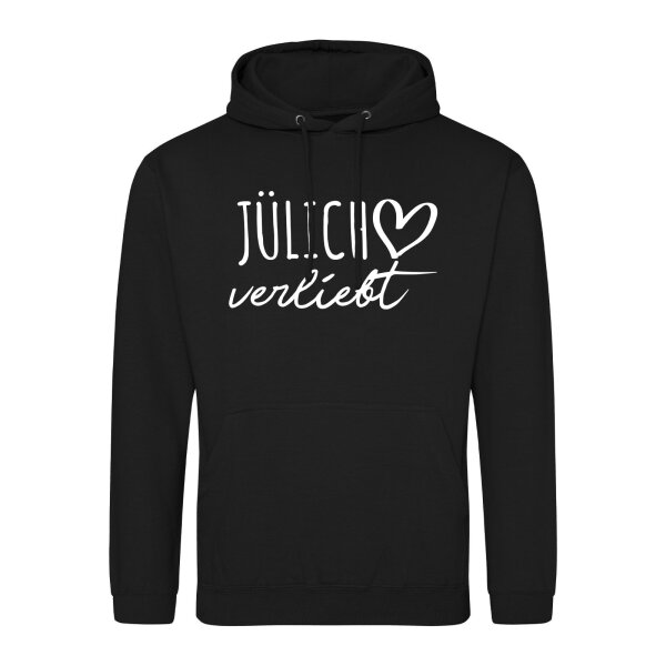 Unisex Hoodie Jülich verliebt Größe S-3XL