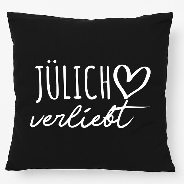 Kissen Jülich verliebt 40x40cm