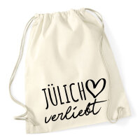Turnbeutel Jülich verliebt 12 Liter