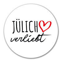 Aufkleber Jülich verliebt 10cm Sticker