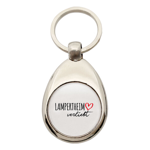 Schlüsselanhänger Lampertheim verliebt