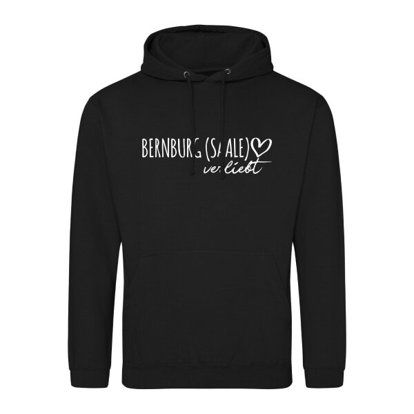 Unisex Hoodie Bernburg (Saale) verliebt Größe S-3XL