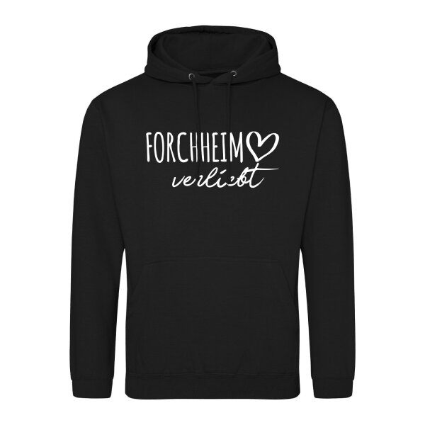 Unisex Hoodie Forchheim verliebt Größe S-3XL