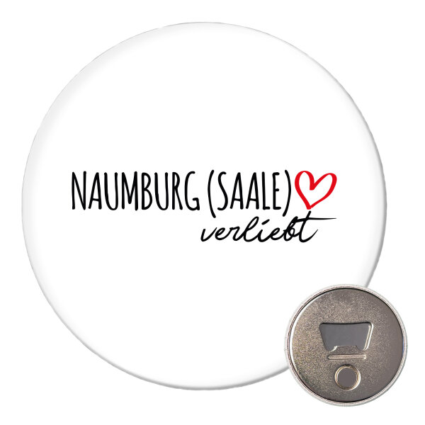 Magnet Naumburg (Saale) verliebt 59mm Flaschenöffner