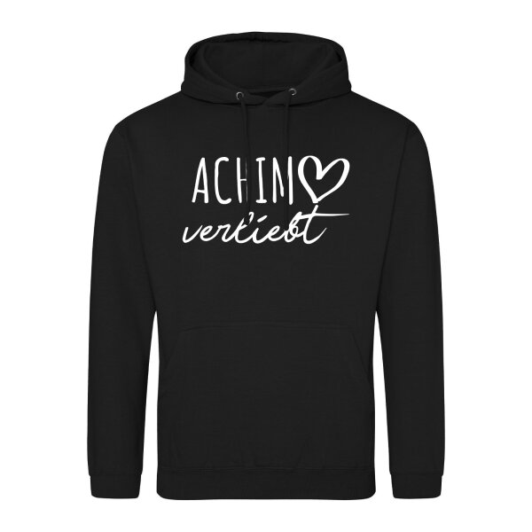 Unisex Hoodie Achim verliebt Größe S-3XL